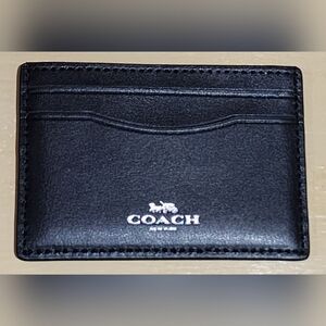 Coach Rainbow Glitter Card Case Wallet